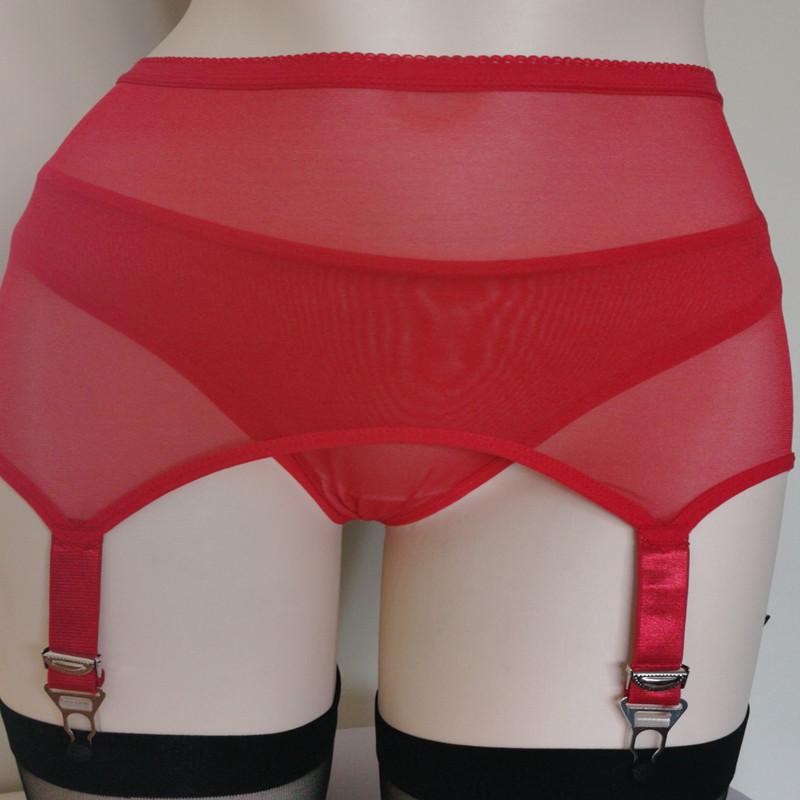 

Ретро пояс для чулок с высокой талией на 6 подвязках с регулируемой металлической пряжкой - Европейское и американское нижнее белье в наличии XL