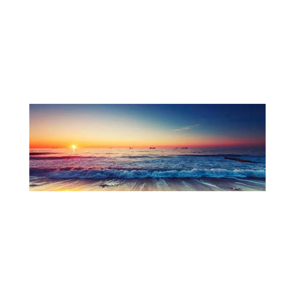 Landscape Canvas Painting, Lake Forest Mountain Scenery Painting Wall Art Decor Posters For Living Room Bedroom Prints Picture