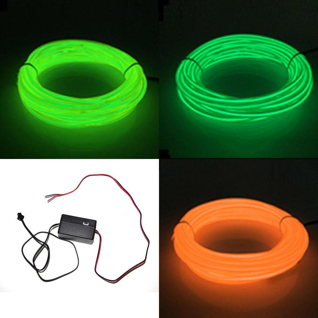 Energy Saving El Wire Costume Illuminated Strips For Stickman Figures At Parties And Camping