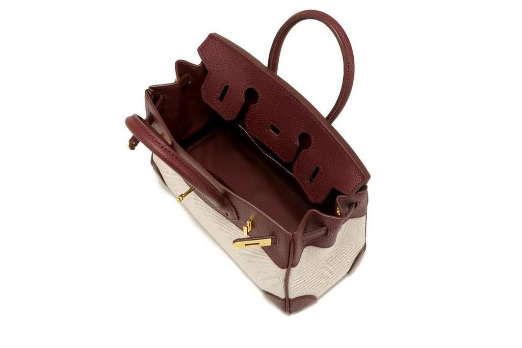 Geantă de mână elegantă pentru femei, cu capacitate mare, în culori contrastante, cu curea de umăr/curea crossbody, din piele PU și pânză, în culori multiple, pentru uz zilnic