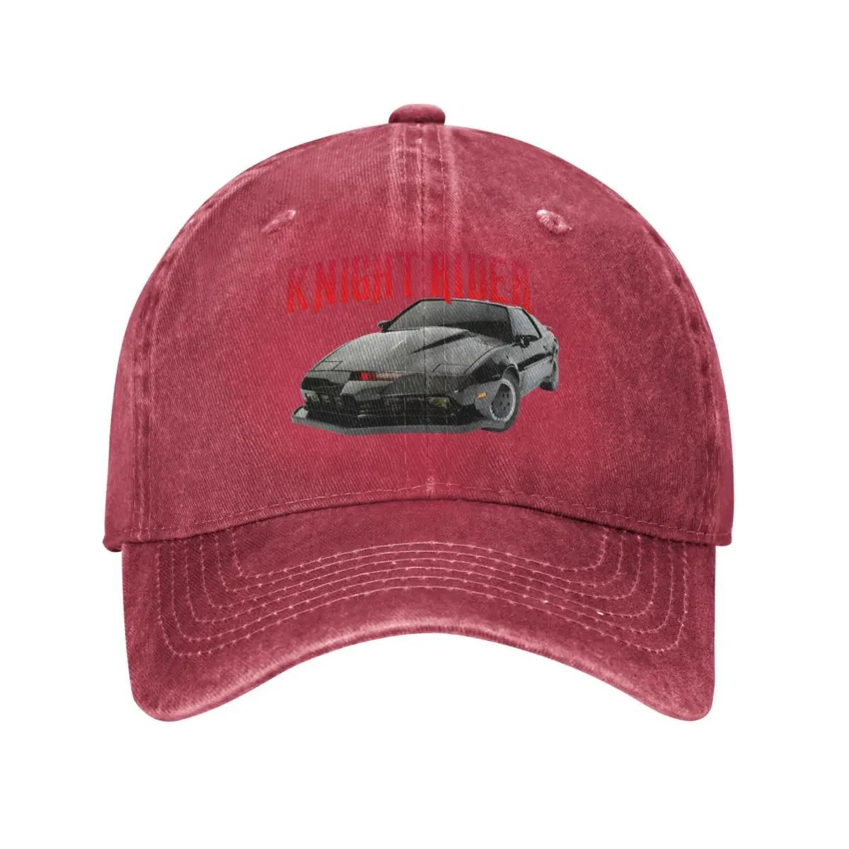 

Knight Rider Kitt Retro Tv David Hasselhoff Unisex Women Baseball Cap Distressed Denim Washed Caps Outdoor Running Golf Headwear One Size