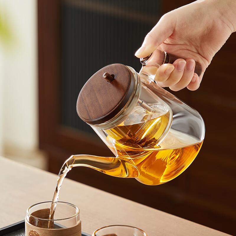 TEAHUE Glass Tea Maker with Infuser