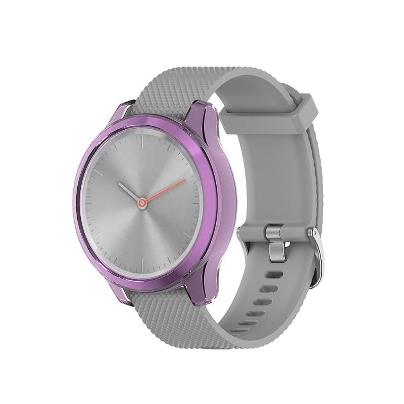 Smartwatch Anti Dust Case Waterproof Protector Shockproof Housing Soft Sleeve Frame Bumper-Shell Suitable for Move Trend