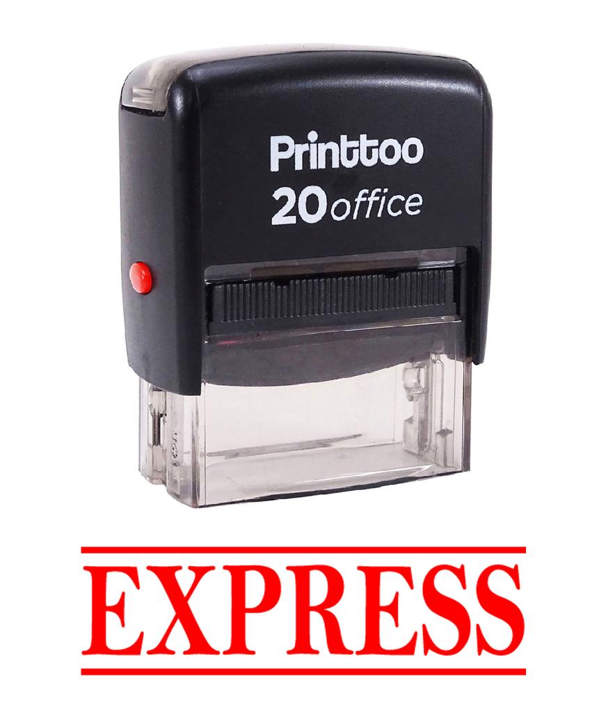 Printtoo EXPRESS Self Inking Rubber Stamp Office Stationary Custom