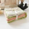 Class A Cotton Maternal And Infant Grade Lace Double-Layer Yarn, Small Style, Fresh, Soft And Comfortable Bed Sheet, Bed Hat Four-Piece