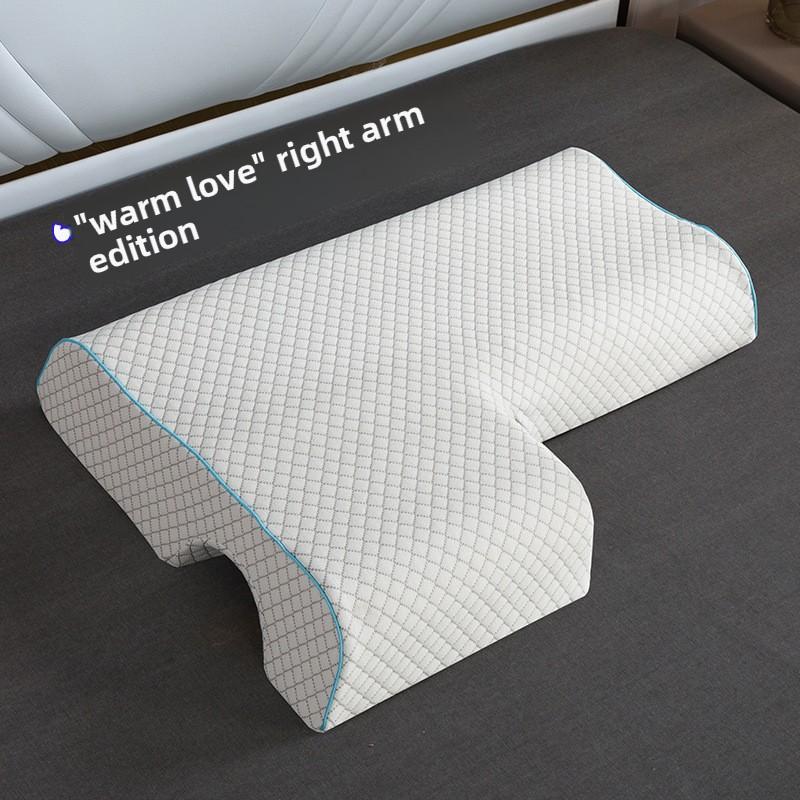 Couple Pillow Non Pressure Arm Memory Foam Pillow for Sleeping Support Cervical Spine Care Single Double Student Travel