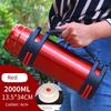 Large Capacity 10-Liter Stainless Steel Thermos Flask, Large Capacity Thermos Cup for Men and Women, Outdoor Car-Mounted Water Bottle for Home Use