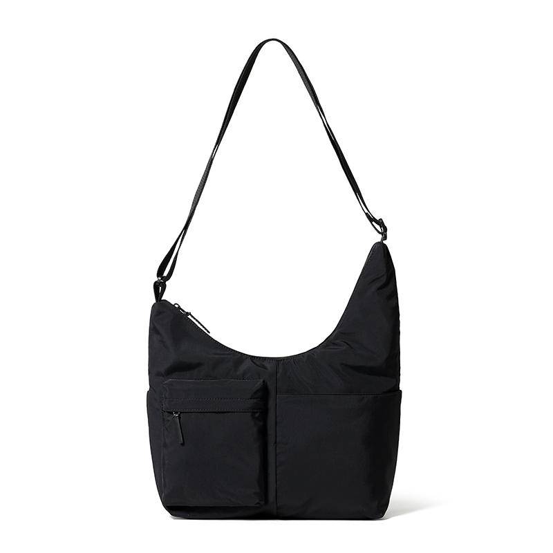Multi-Pocket Sports Crossbody Bag Large Capacity Student Class Commuter Shoulder Bag