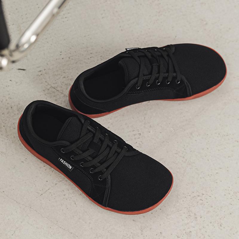TUINANLE Széles lábujjú cipők Minimalista mezítlábas cipők Unisex Hálós Lélegző Alkalmi Férfi Cipő Kényelmes Kültéri Séta Sport