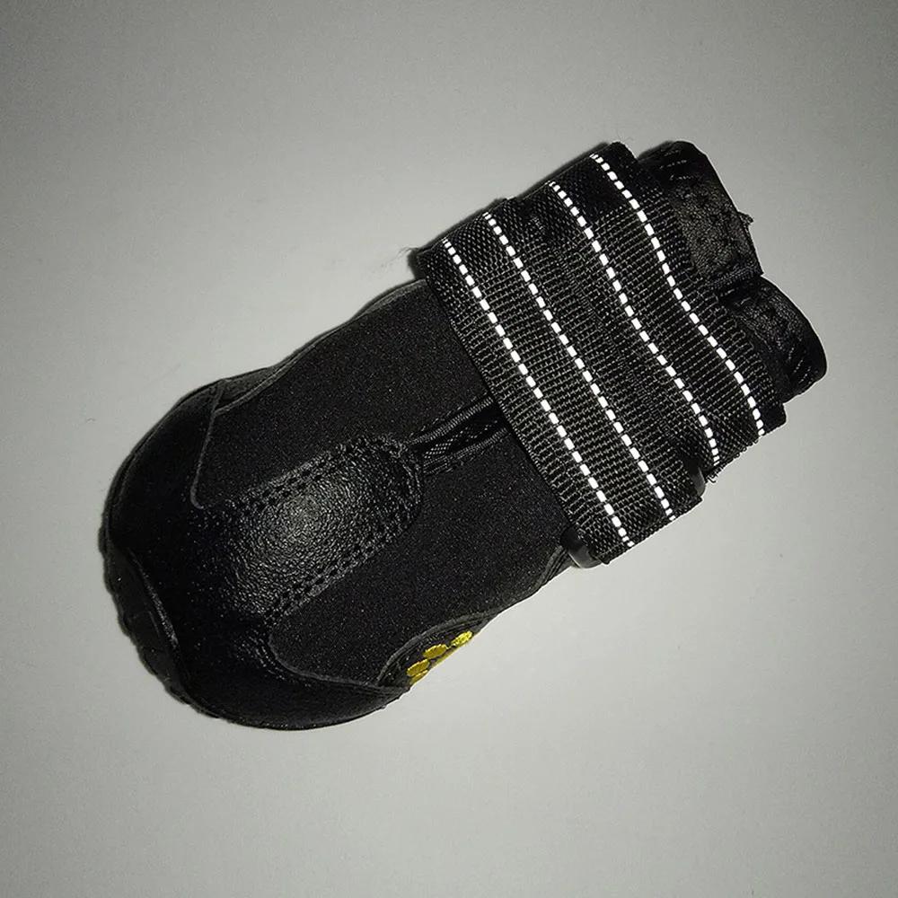 Dog Shoes for Large Dogs Medium Dog Boots & Paw Protectors for Winter Snowy Day Summer Hot Pavement Waterproof Anti Slip Sole