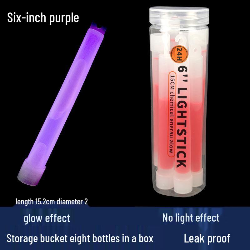 12-Inch Large Chemiluminescent Wilderness Survival Glow Stick for Outdoor Emergency Use