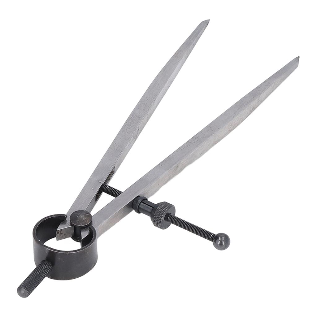 Flat Ben Fjær Markering Måler Trebearbeiding Skillere Karbon Stål Avstandsmåler Kompass Caliper med