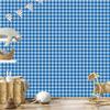 Blue and azure checkered wallpaper, blue background 50x1000
