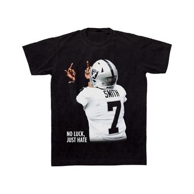 T-shirt Oversize Bootleg Geno Smith Pas de Chance Juste de la Haine Raiders, Cadeau d'Anniversaire