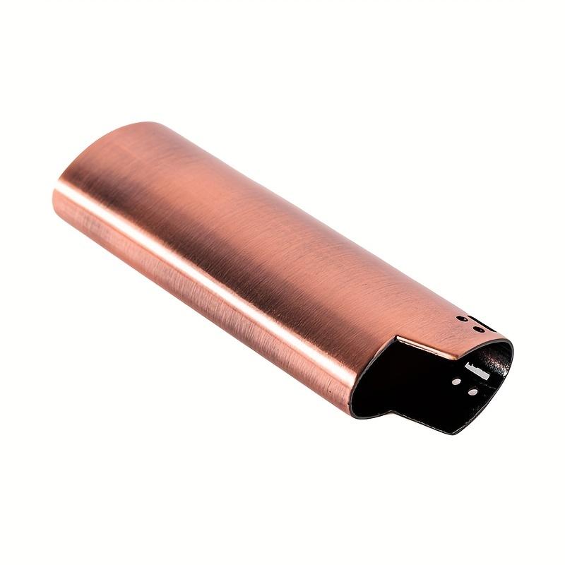 1 Stylish Metal Lighter Case, Compatible with BIC J6 Full Size Lighter - Stylish and Durable Lighter Case