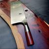 8.3 Inch Slicing Knife 3-layers Clad Steel VG10 Blade Rosewood Handle Razor Sharp Cleaver Meat Cutting Vegetables Kitchen Knives