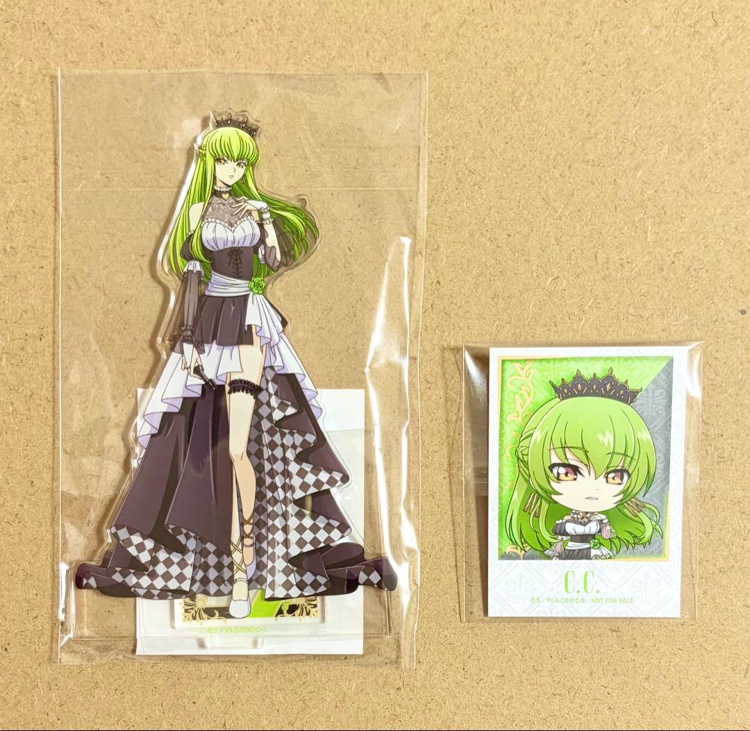

[USED] Code Geass: Lelouch of the Rebellion HMV Acrylic Stand Bonus: C.C.