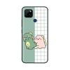 For Oppo A15 Case for OPPO A15s Soft Liquid Silicone Camera Protection Phone Back Cover for Oppo A15 A15S Cases Cute Funda Capa