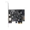 Rozšiřující karta PCI-e na USB 3.1 Type-C Rychlé nabíjení PCI-E na USB s 19kolíkovou přední adaptérovou kartou GEN1