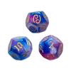 3 pz Dadi Astrologici a 12 Facce per Divinazione delle Costellazioni Giocattoli per il Tempo Libero e l'Intrattenimento Giocattoli per Giochi di Festa Gioco di Ruolo