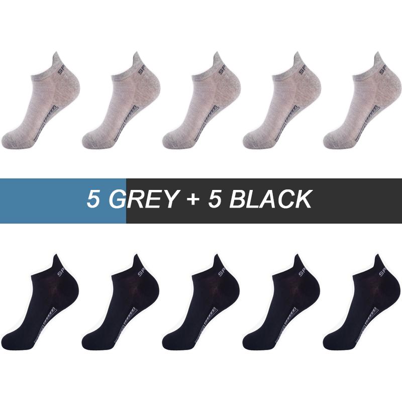 10 Paar Hochwertige Herren Knöchelsocken Atmungsaktive Baumwolle Sportsocken Mesh Lässig Athletisch Sommer Dünner Schnitt Kurze Socken Größe 38-48
