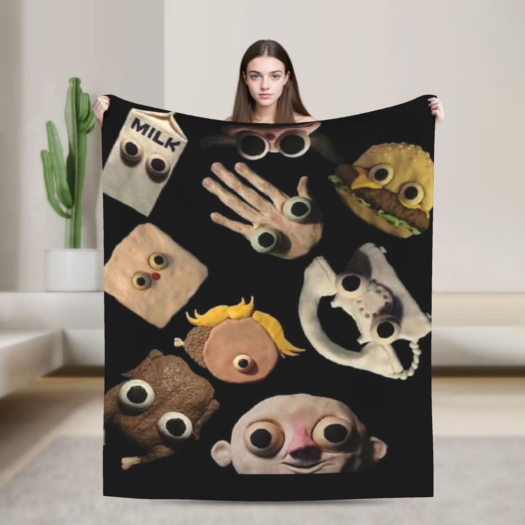 Jack Stauber Mix Blanket Super Soft Cozy Throw Blankets For Sofa 50X60 Inch Multiple Sizes Plush Thin Quilt