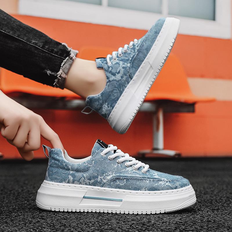 Canvas men's shoes summer breathable sports leisure low-top board shoes men's non-slip soft sole work wear shoes