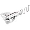 HEEPDD Sewing Machine Folder, Adjustable Double Fold Right Angle Bias Set Binding Attachment Folder for Lockstitch Sewing Machine(18mm) Presser Feet