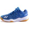 Tkaninowe buty treningowe do badmintona niskie dla dzieci Trampki Niebieskie SHBA3JRCR