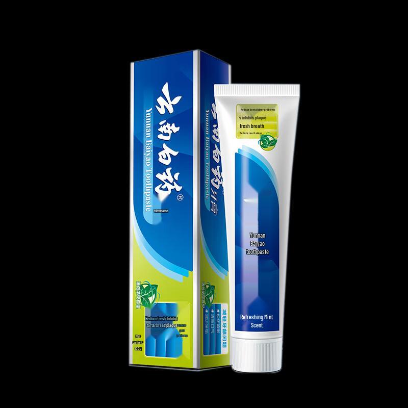 Yunnan Baiyao Mint Toothpaste Duo Pack