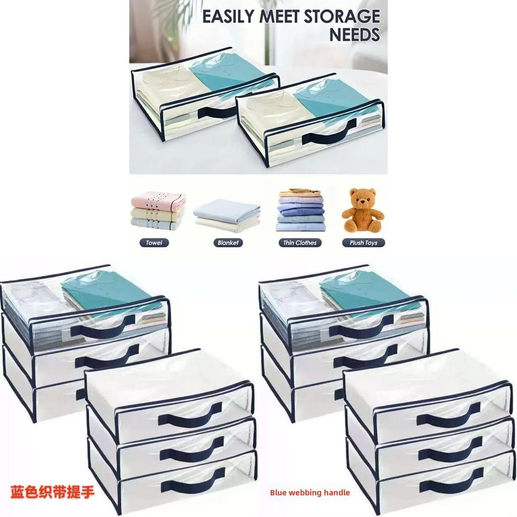 Scatola porta biancheria in PVC Minimalista Moderna con Cerniera per l'Organizzazione della Camera da Letto
