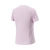 Li-Ning Dopamine Round Neck Sports Short Sleeve T-Shirt Women Tops Twilight-Purple ATSV130-3