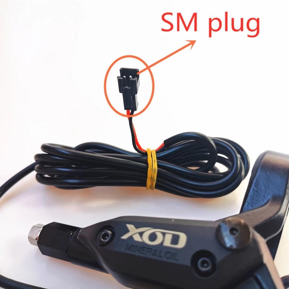 XOD Ebike Bicicletă Frână Disc Hidraulică Schimbător cu control al puterii electrice Frână disc hidraulică de bicicletă Mufă SM / 2PIN