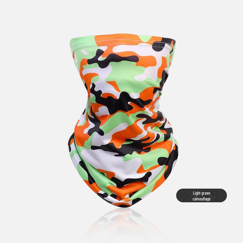 Ice Silk Magic Headscarf: Breathable, Quick-Drying Triangle Scarf for Cycling, Fishing, and Mountaineering (XTJ30)