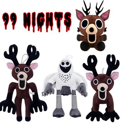 Nouveau en stock Poupée en peluche Cerf 99 Nuits 99 Nuits dans la Forêt Périphériques Anime Jouet Cadeau Halloween Noël