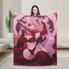 Super Soft Blanket Kids Camping Helluva Boss Loona (1) Throw Blanket  Flannel Bedspread For Living Room Fluffy Sofa Bed Cover