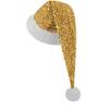 Adult Christmas Sequin Double-Layered Long Fur Hat - Multi-color, Festive Decoration