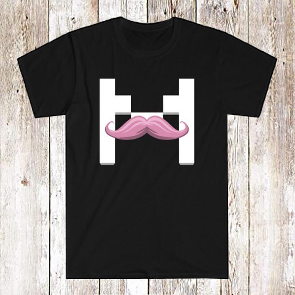 Markiplier Marfstache Men s Black T-Shirt Size S-5XL Unisex T-Shirt L