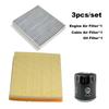 2-3 st Filterset För Saic Maxus G50 D60      2024 1500cc Motor AC Kupé Luft Oljefilter Kit Tillbehör