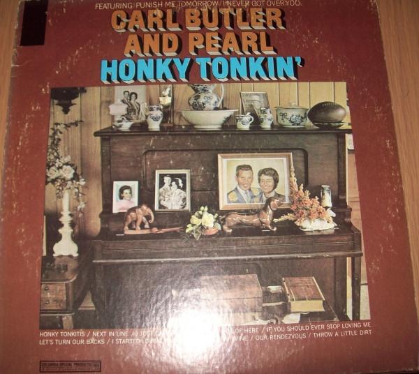 

LP Record CARL & PEARL BUTLER - Honky Tonkin P11524 Columbia Specia US Folk Used