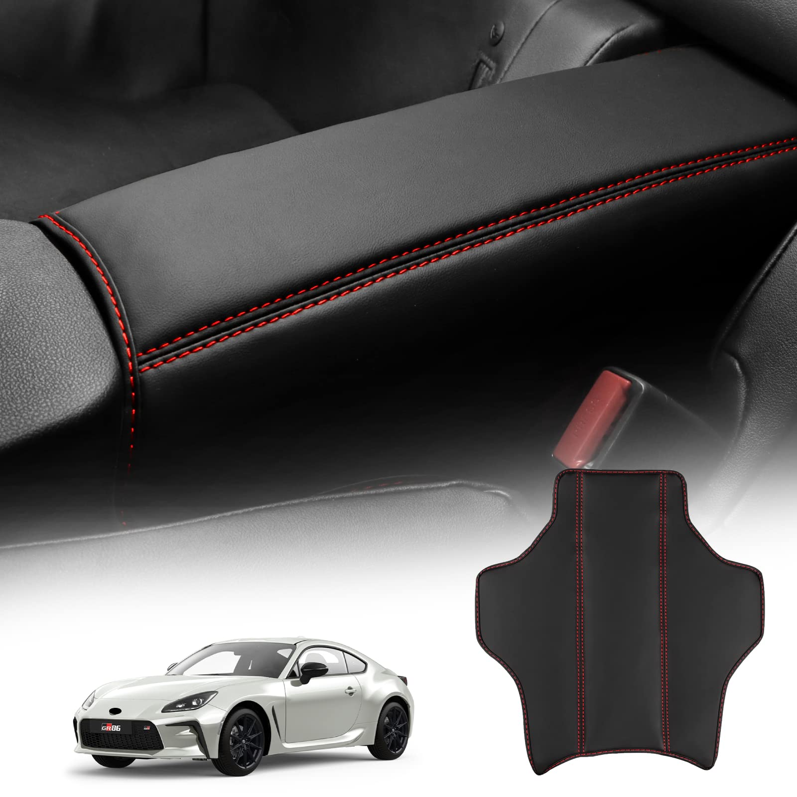 

KUNGKIC Toyota GR86 ZN8 Subaru BRZ ZD8 2021 2022 2023 2024 2025 Специально разработанная защита подлокотника заднего сиденья Легко устанавливаемые детали интерьера