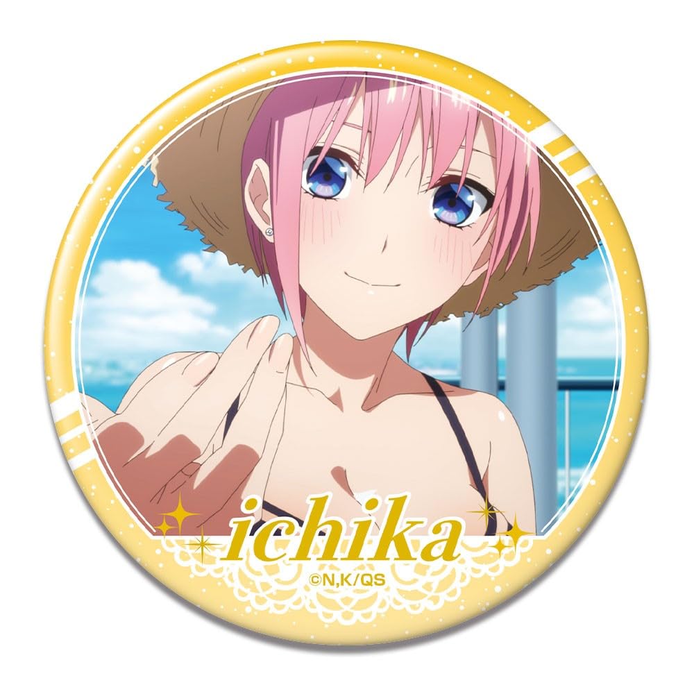 

The Quintessential Can Badge Ichika Nakano C Quintuplets KBAN-G004-m03