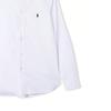 Polo Ralph Lauren Shirt SS21 Slim Fit White Teenagers Unisex 323819238001