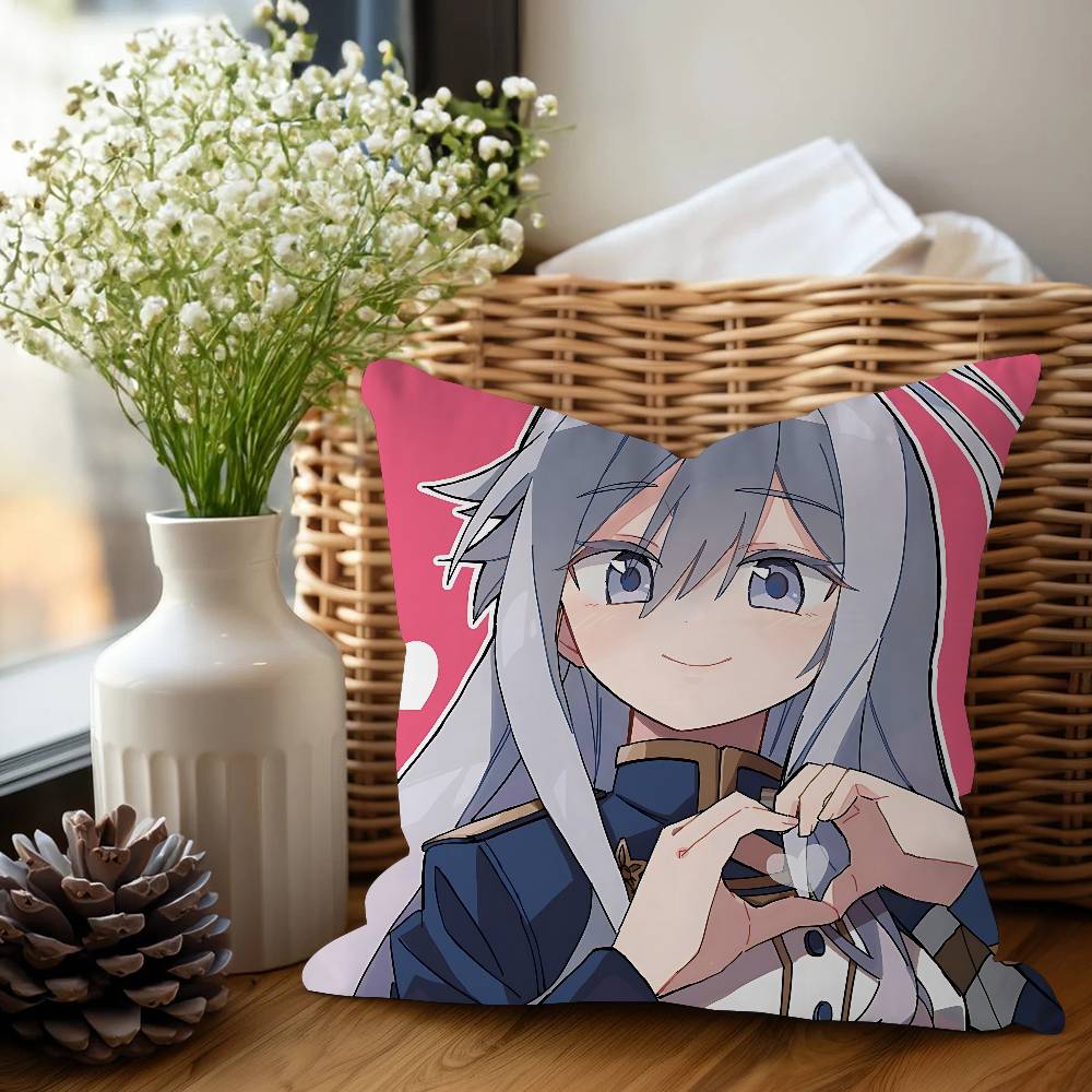 Anime 86 E-Eighty Six Pillow Gift Home Office Decoration Pillow Bedroom Sofa Car Cushion CoverPillow Case