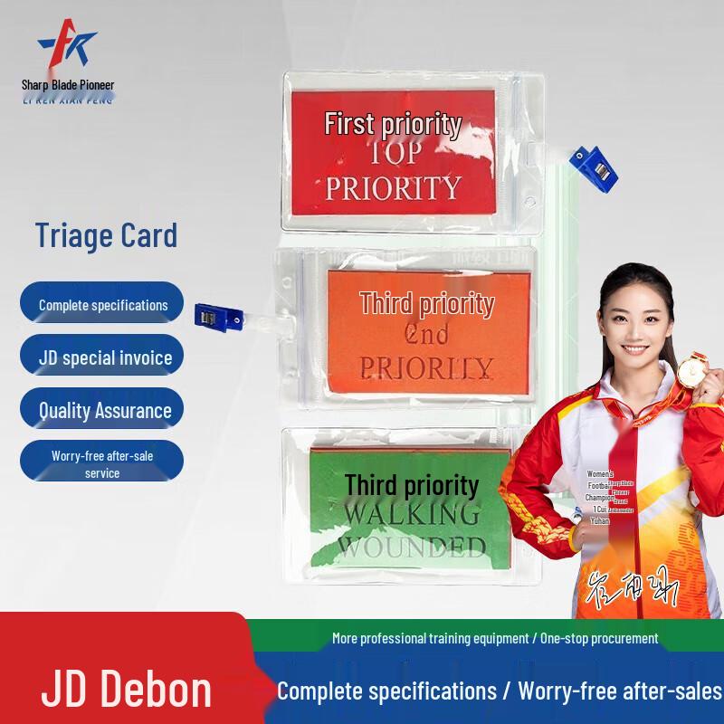 First Aid Triage & Injury Record Cards