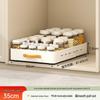 Under-Sink Pull-Out Kitchen Storage Rack and Spice Organizer