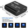 4K HDMI Video Capture Card, USB 2.0 Game Capture Card 1080P Capture Adapter For Streaming, Teaching, Video Conference Or Live