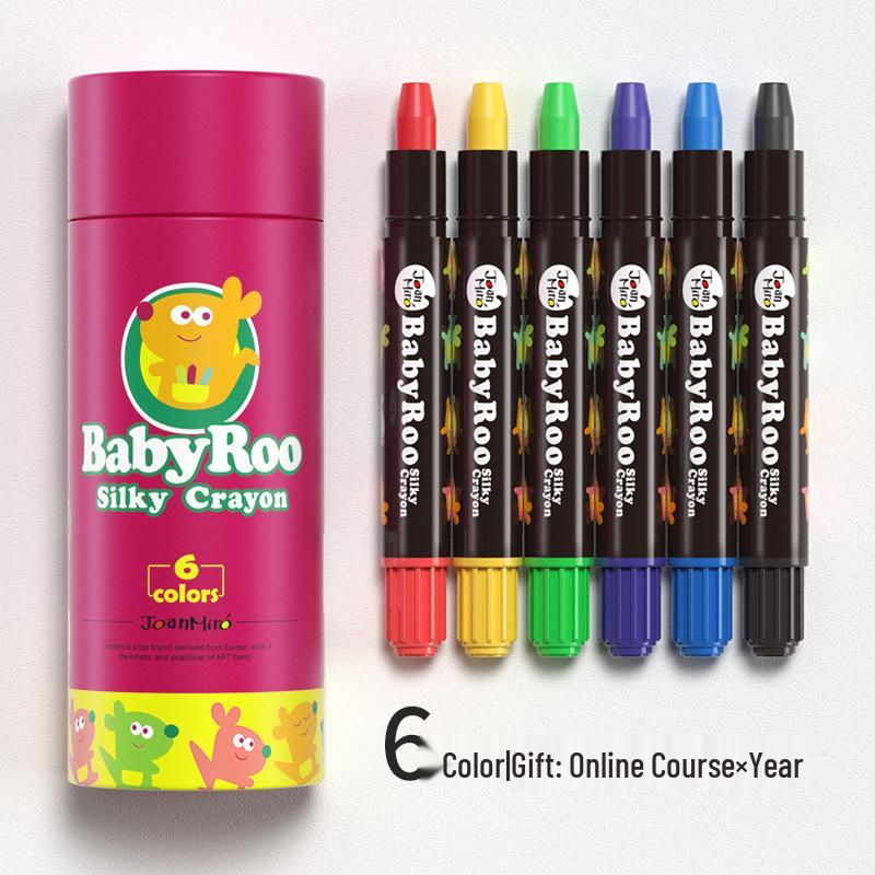 

Набор вращающихся моющихся мелков и масляной пастели Milo Childhood для детей