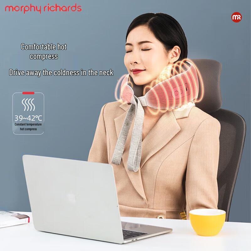 Morphy Richards Portable Neck Massage Pillow CN plug (adapter included)