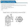 3D Printer Part Hot Bed Leveling Column Silicone Solid Spacer Platform Leveler for CR10 Ender 3 V2 Prusa Anycubic Series Heatbed